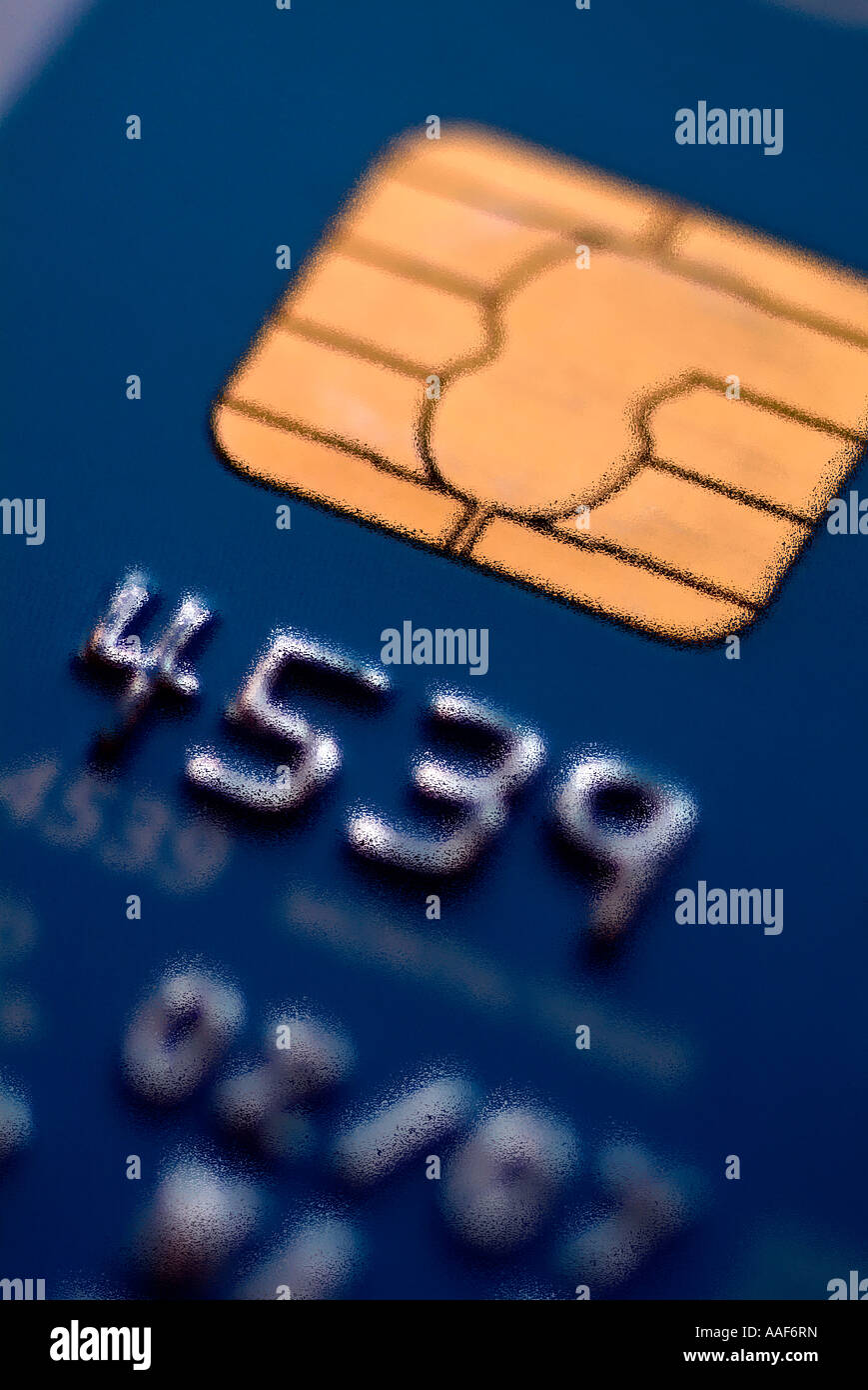 credit card chip Stock Photo Alamy