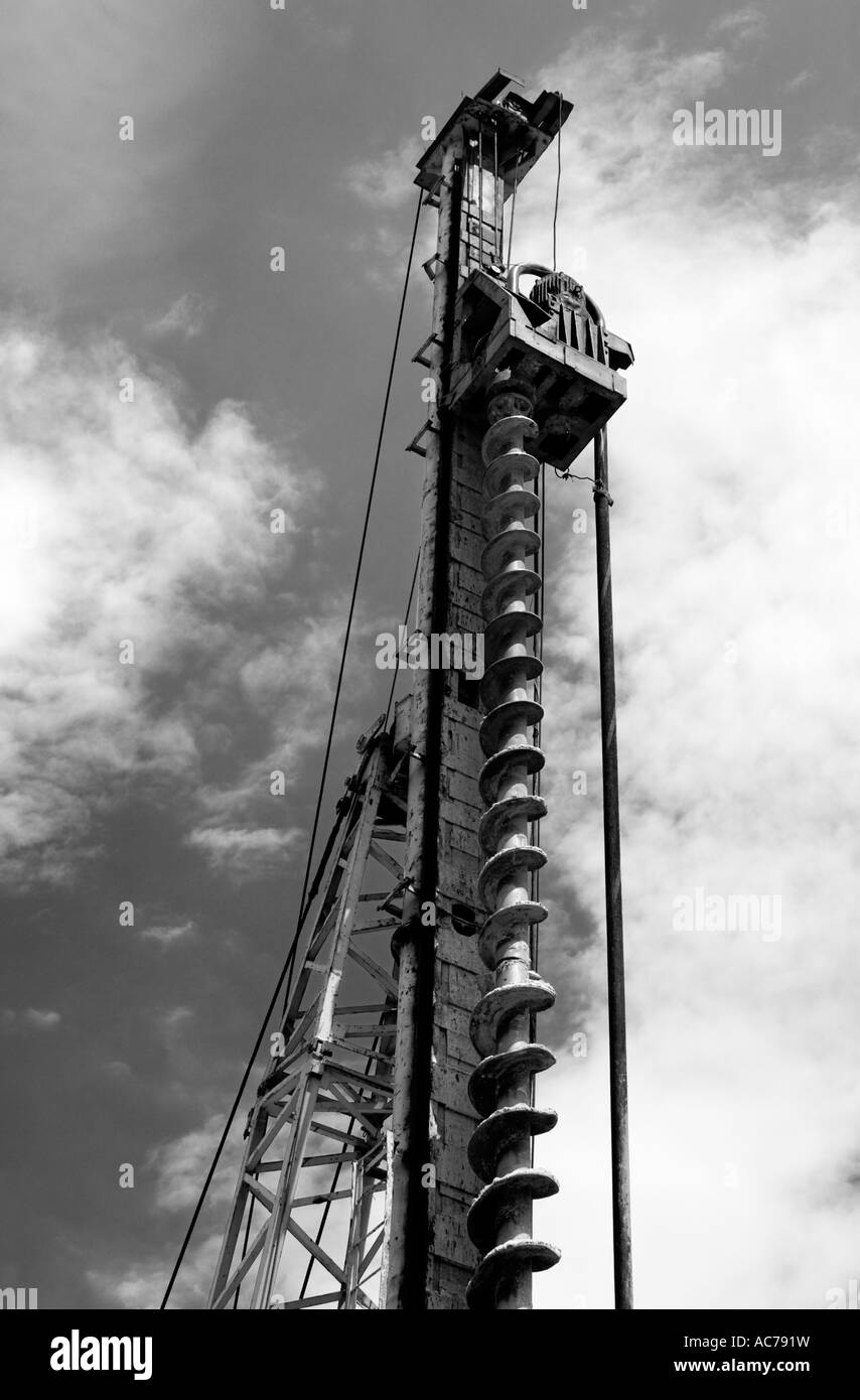Drilling machine Black and White Stock Photos & Images Alamy