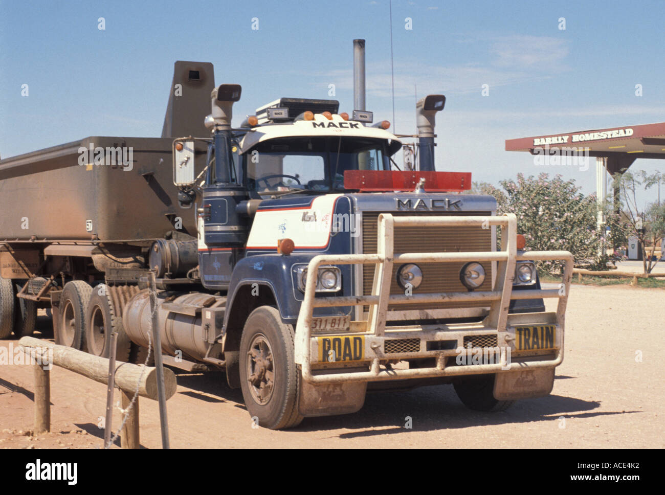 Big Mack Outback Stock Photo 7502129 Alamy