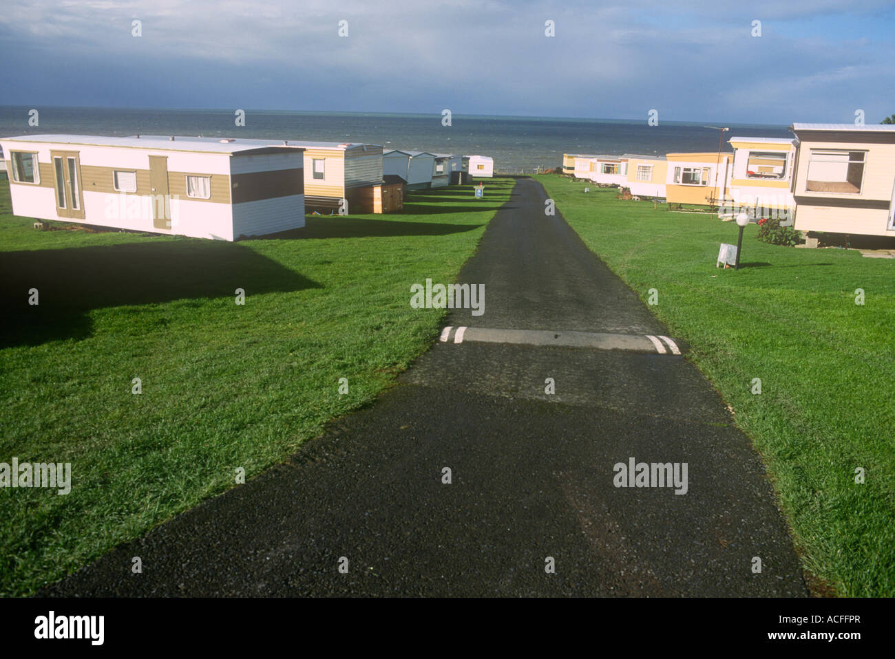 Mobile Homes Stock Photo Alamy