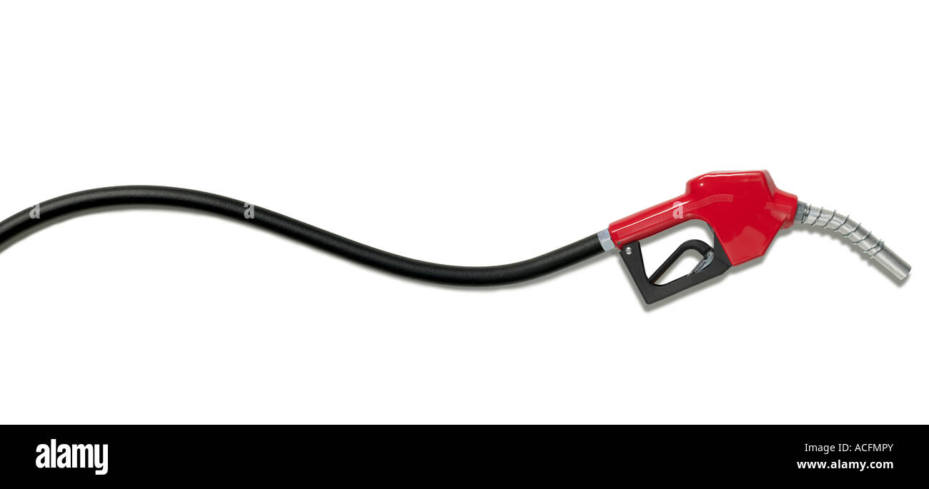 Gas Pump Nozzle Stock Photo Alamy