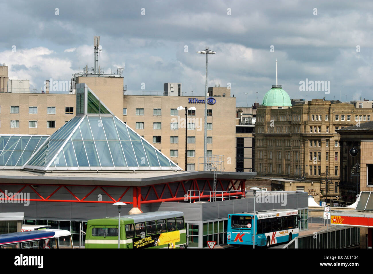 Bradford Exchange Station complex Stock Photo Alamy