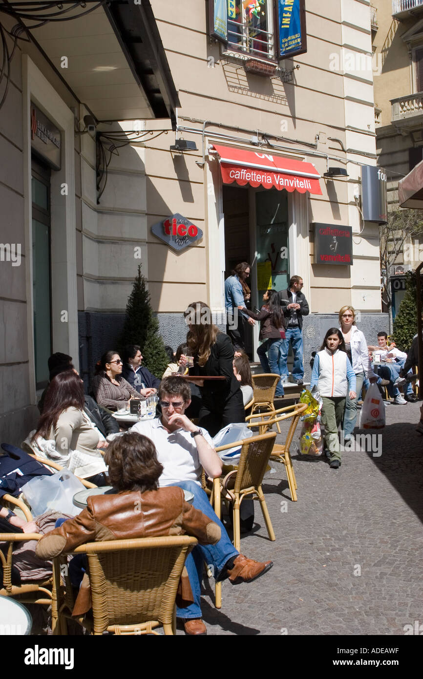 Piazza Vanvitelli Vomero Stock Photo Alamy