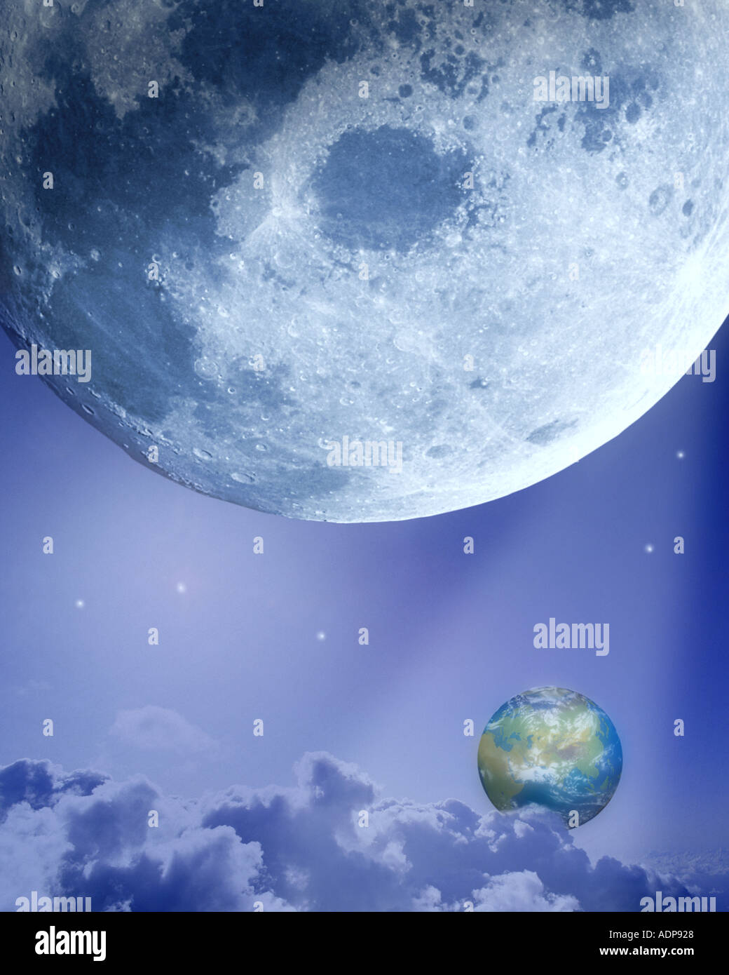 CONCEPT Outer Space Stock Photo Alamy