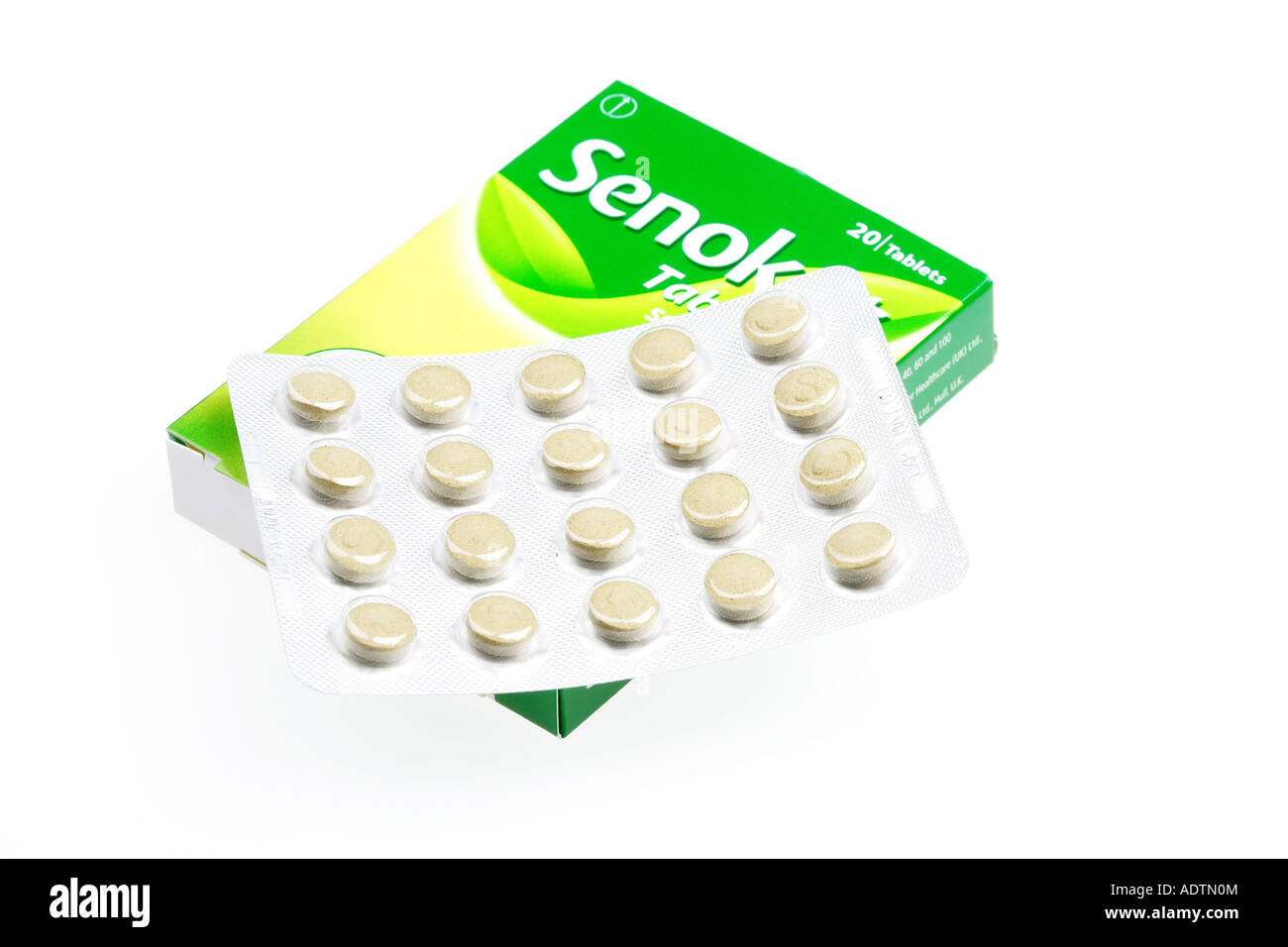 Constipation Relief Tablets Stock Photo Alamy