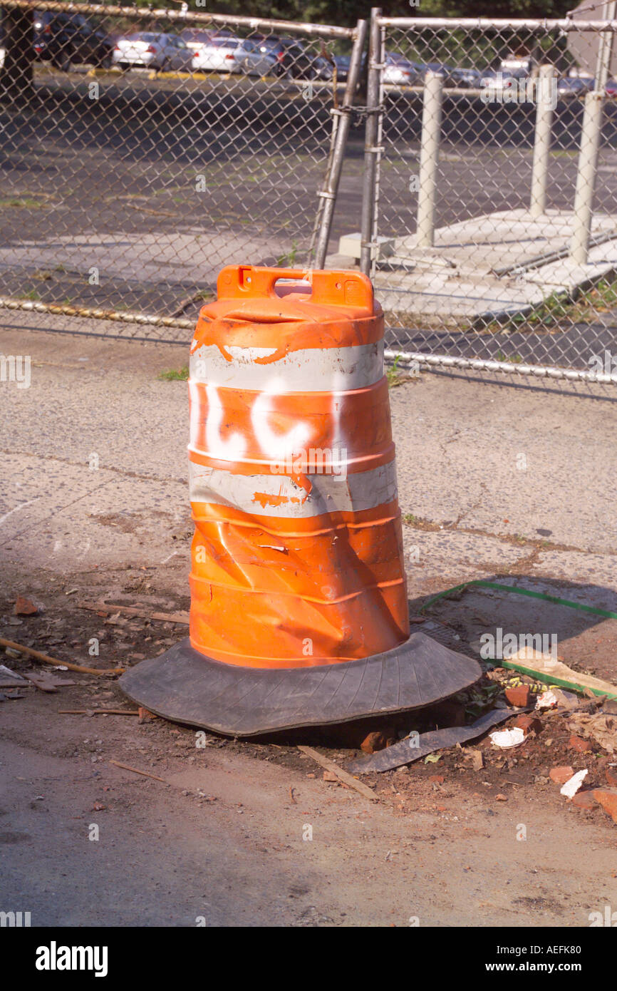 Construction cone Stock Photo Alamy