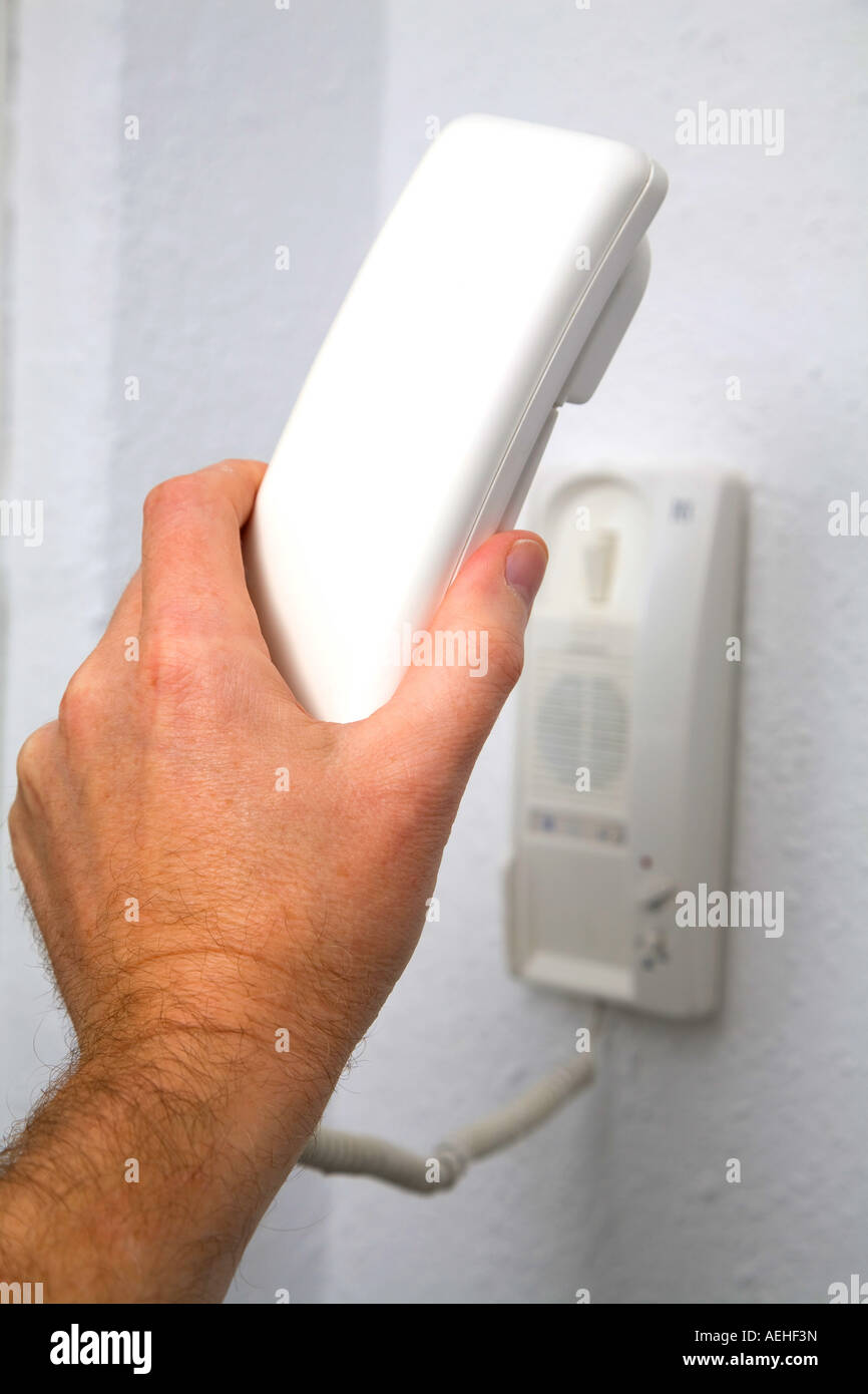 Intercom System, intercom Stock Photo - Alamy