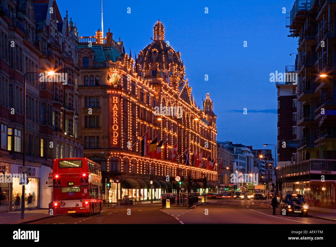 Harrods cab hires stock photography and images Alamy