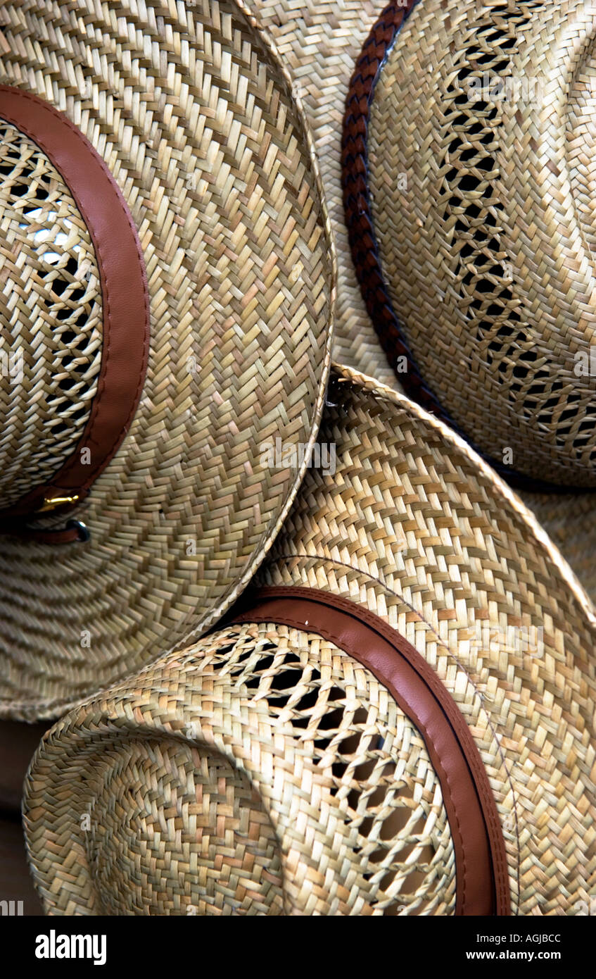 Straw hat pattern Stock Photo Alamy