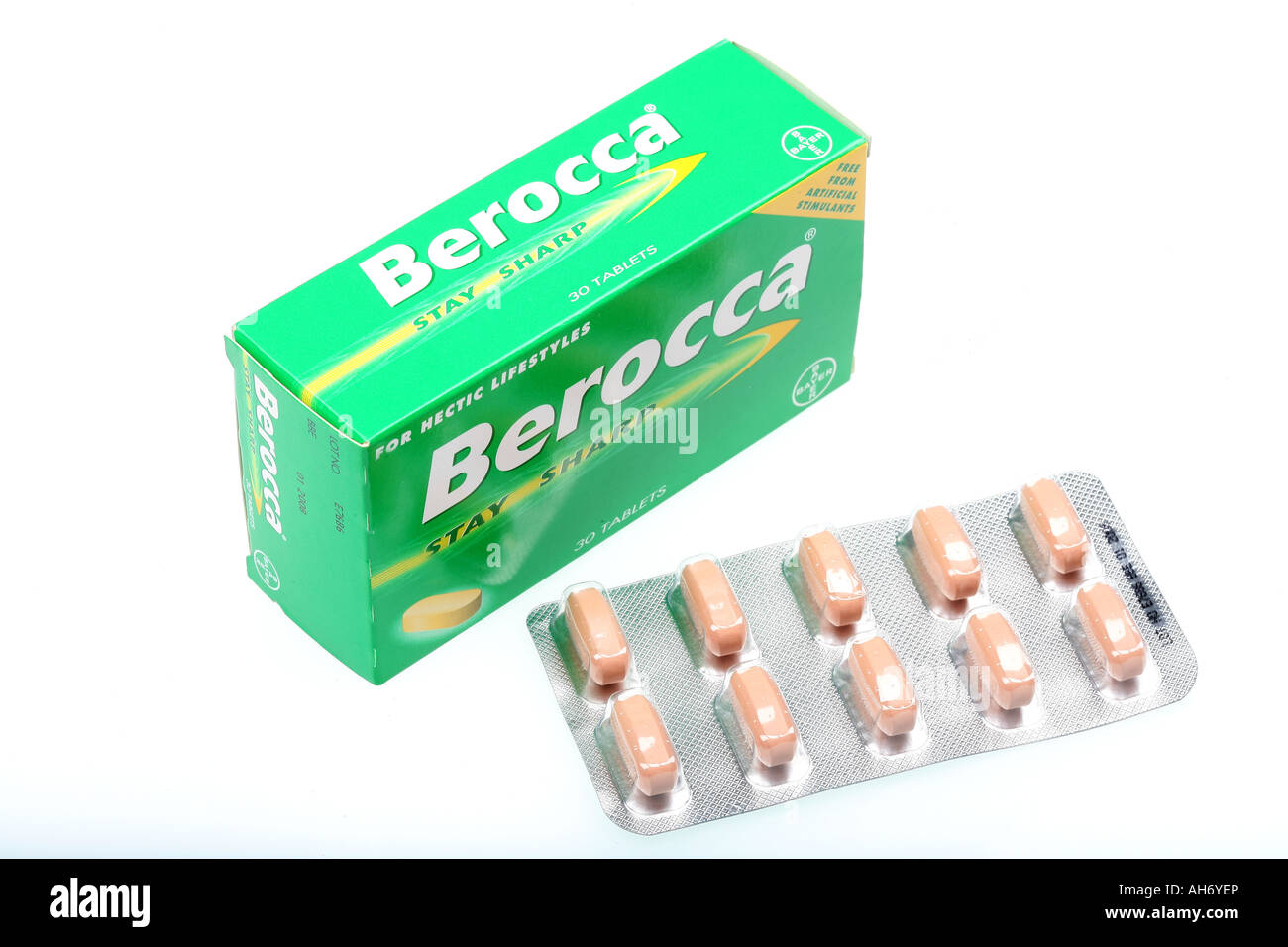 Berocca Tablets Stock Photo Alamy