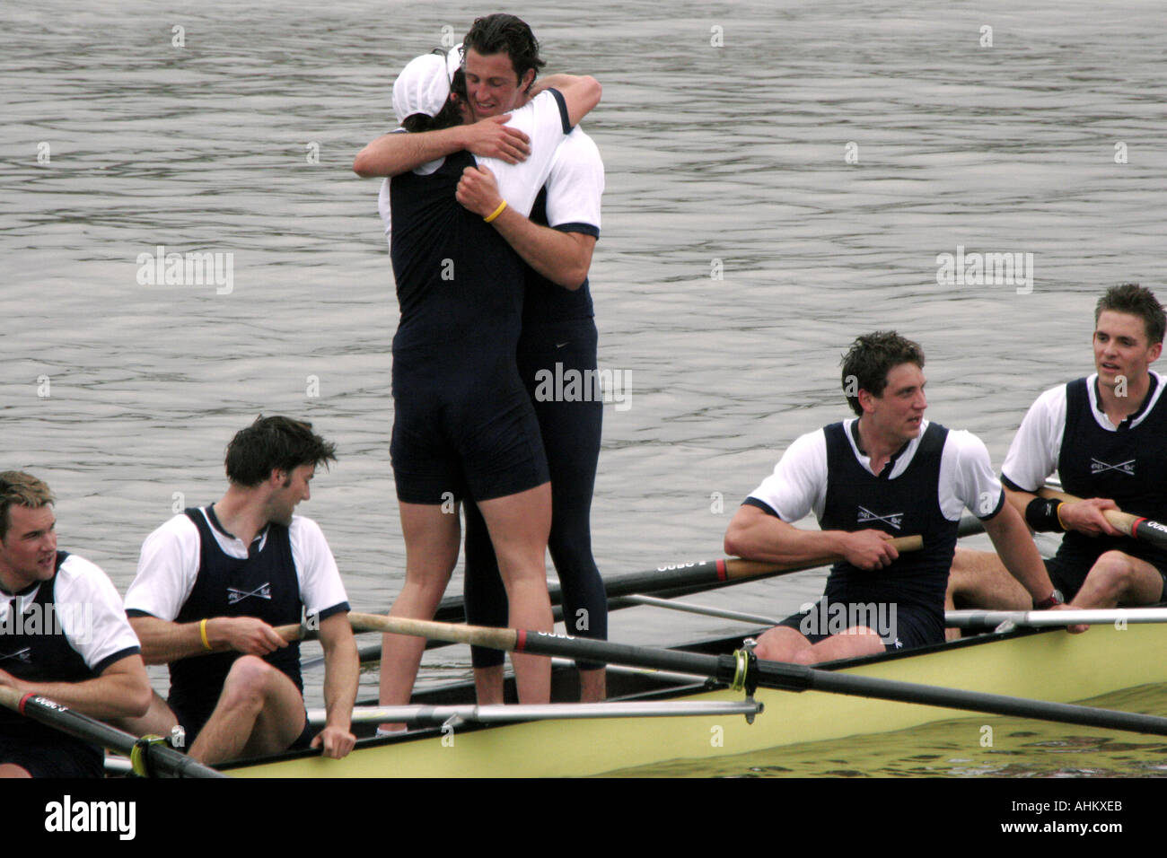 Winning oxford boat race crew hires stock photography and images Alamy
