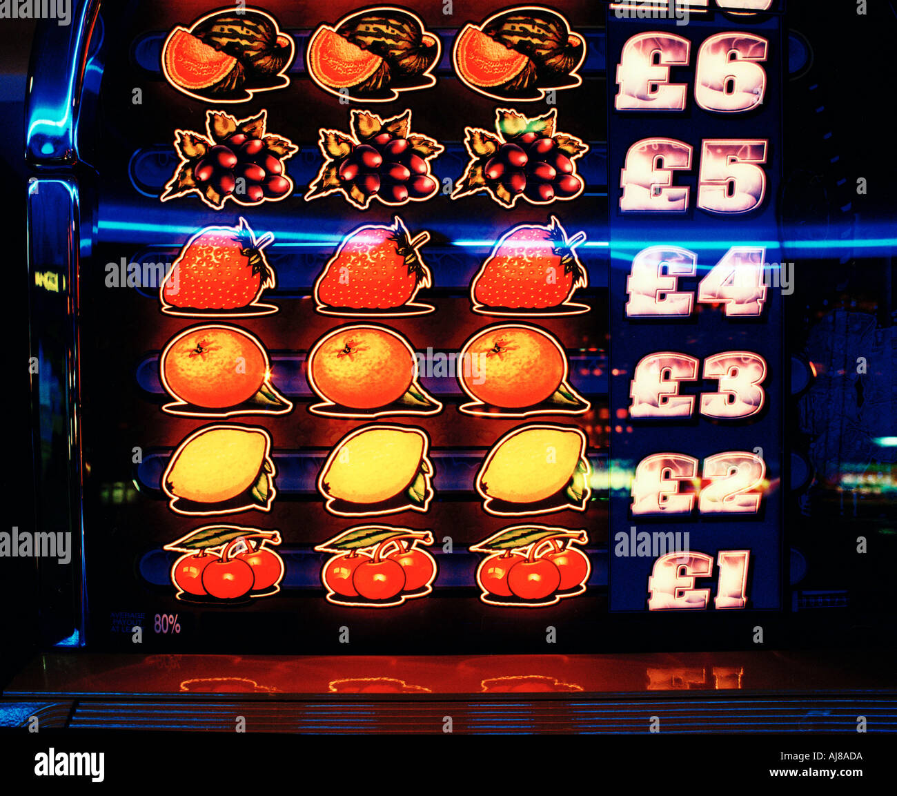 fruit machine graphics Stock Photo Alamy