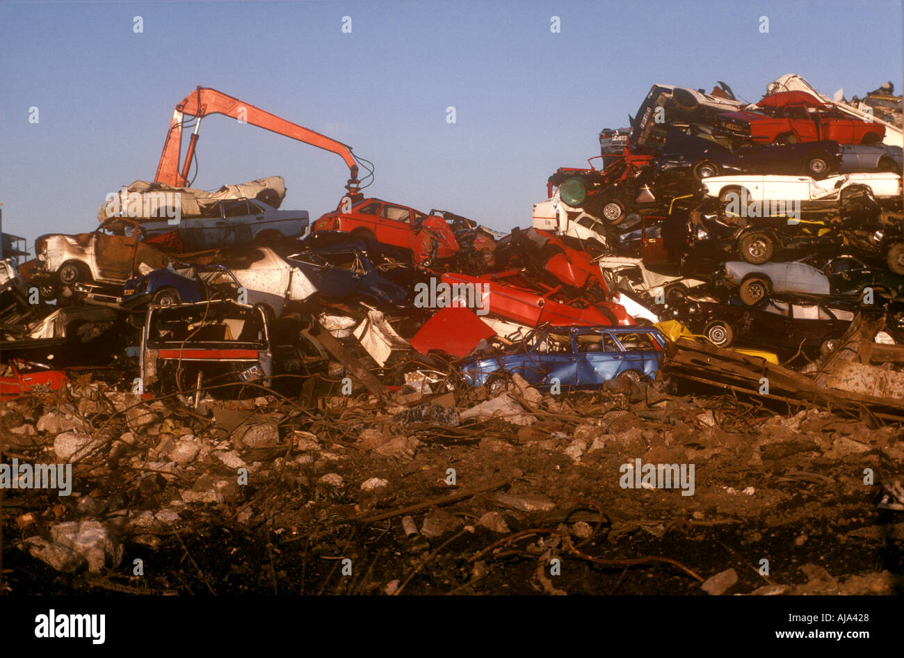 Car junkyard uk hires stock photography and images Alamy