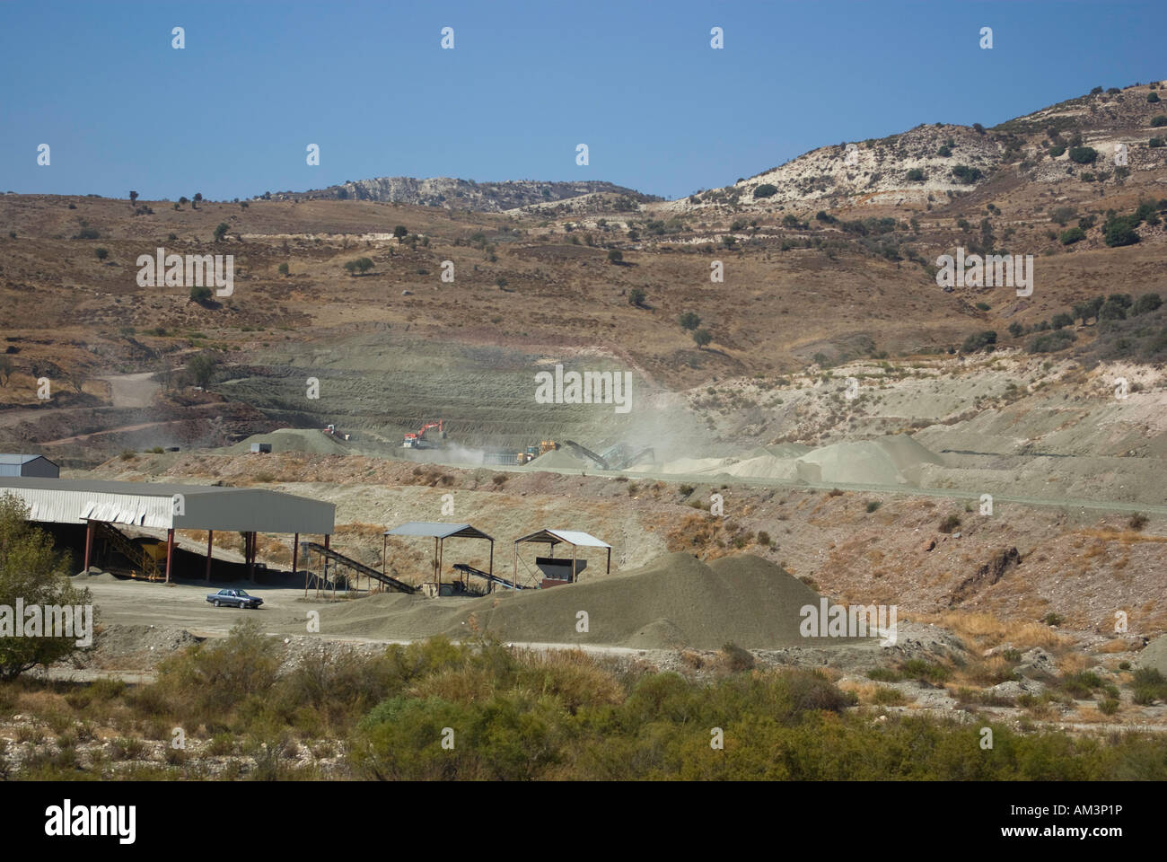 Cement quarry Stock Photo Alamy
