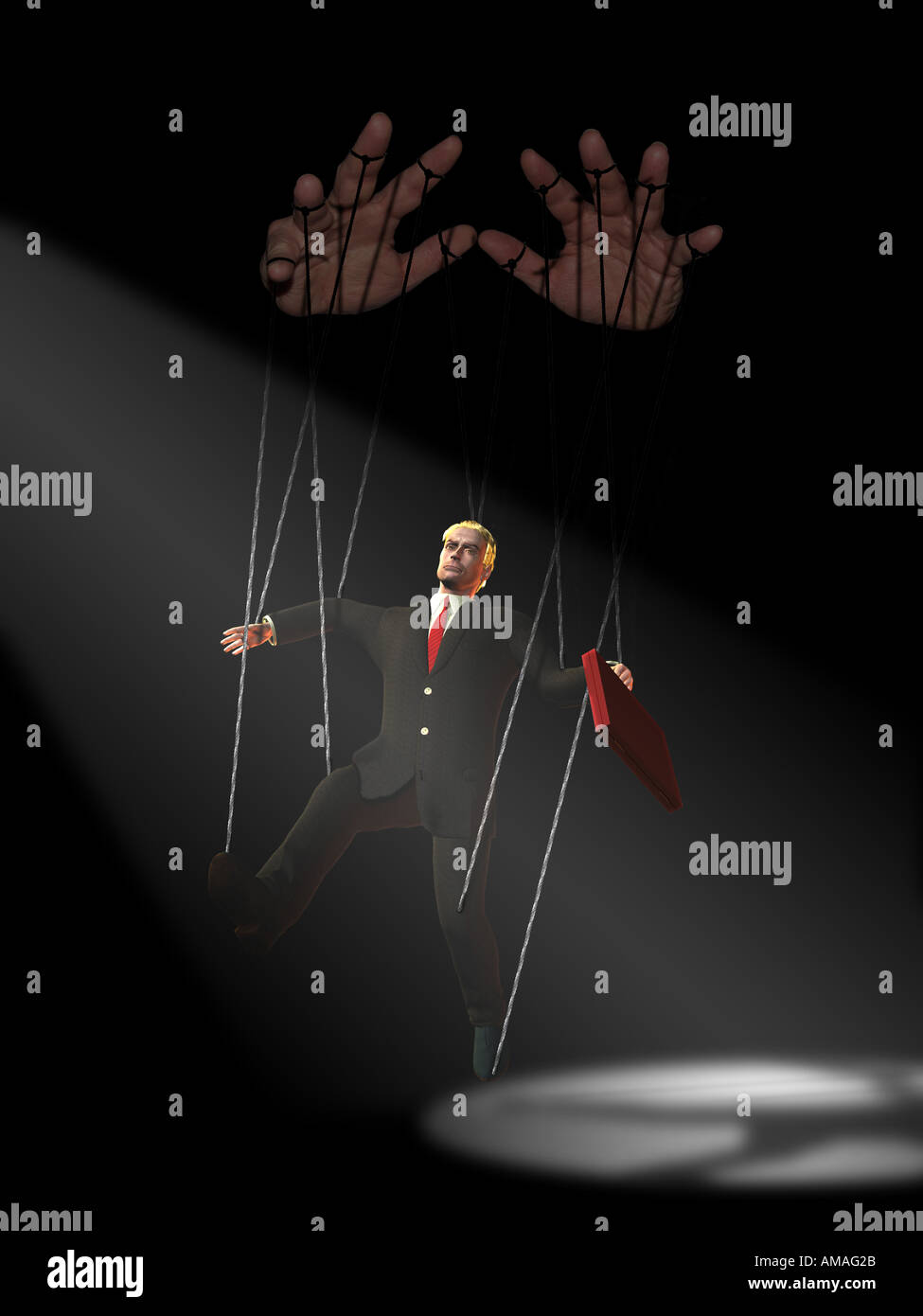 Puppet on a string Stock Photo Alamy