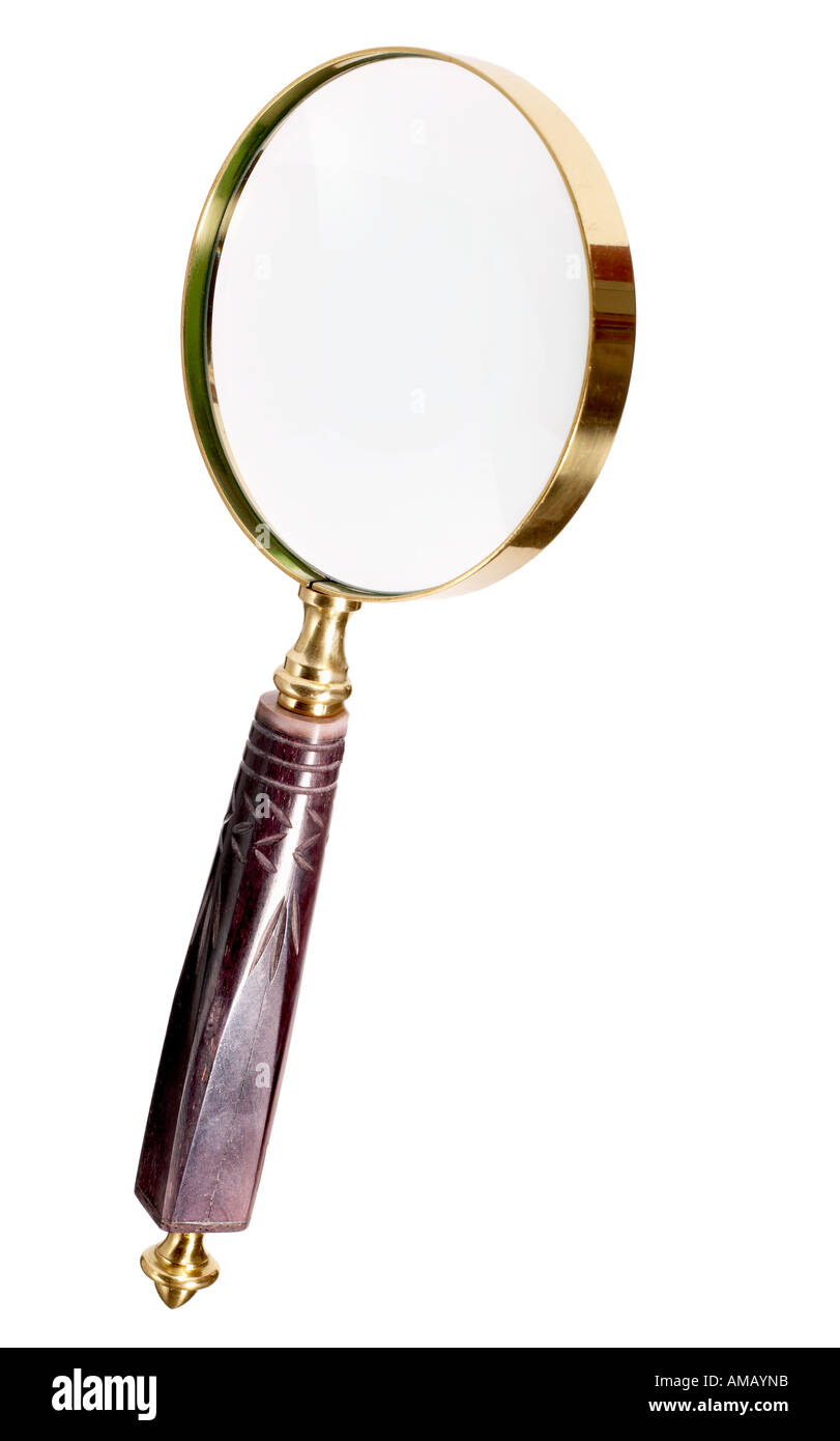 Brass magnifier hires stock photography and images Alamy