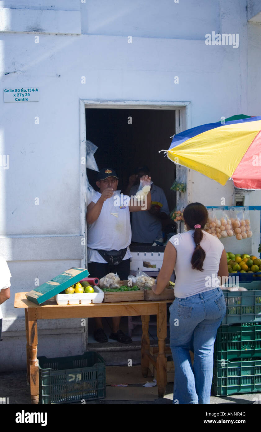 shopping Progreso Mexico Stock Photo Alamy