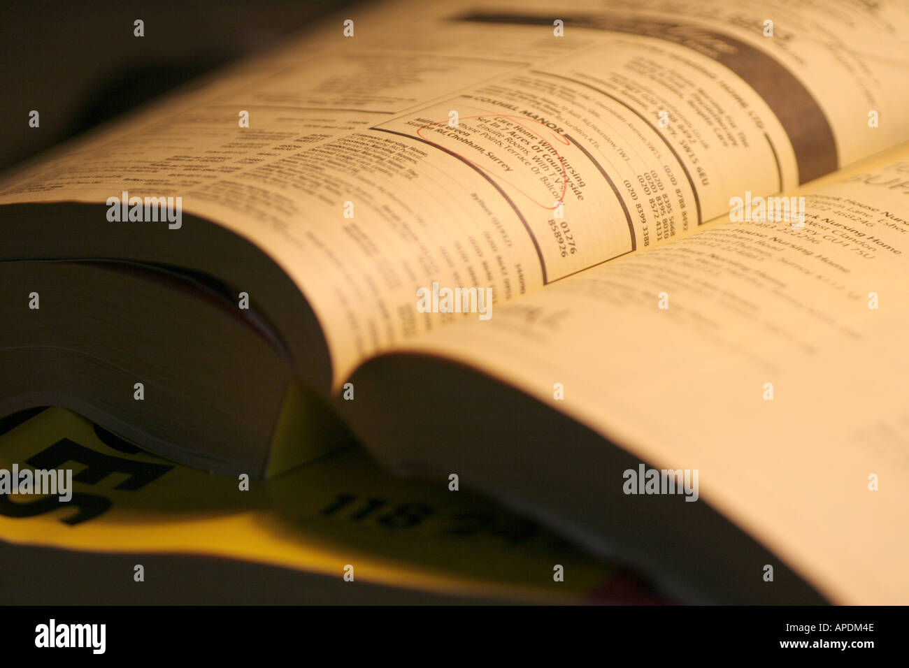Yellow pages directory hires stock photography and images Alamy