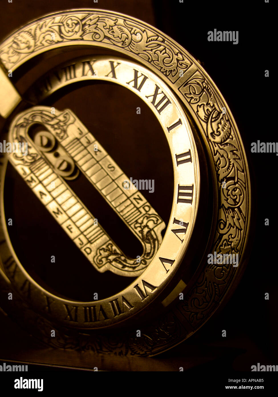 Universal Ring Dial Clock Stock Photo Alamy