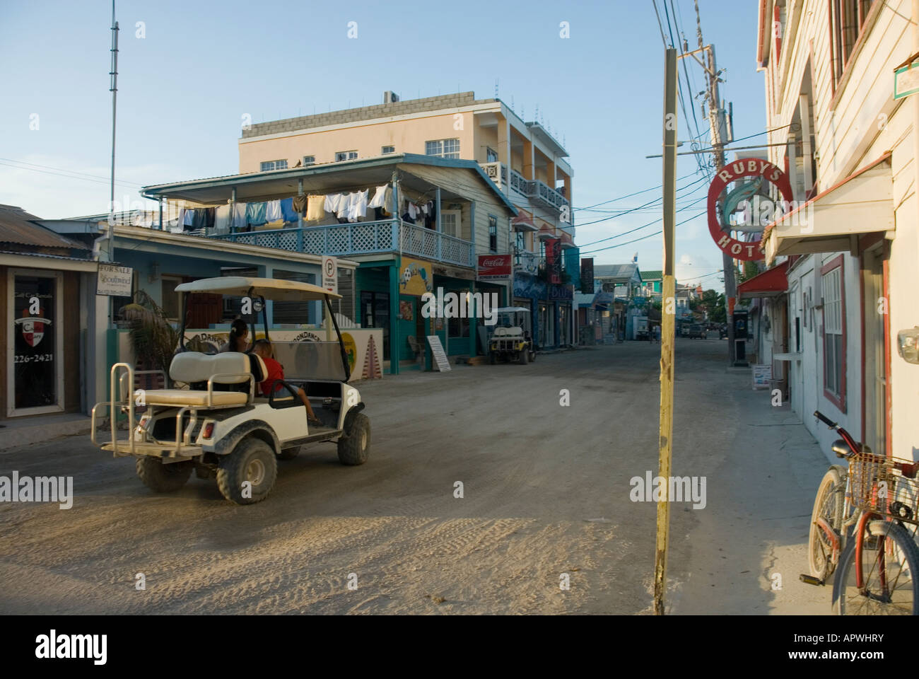 san pedro, belize Stock Photo Alamy