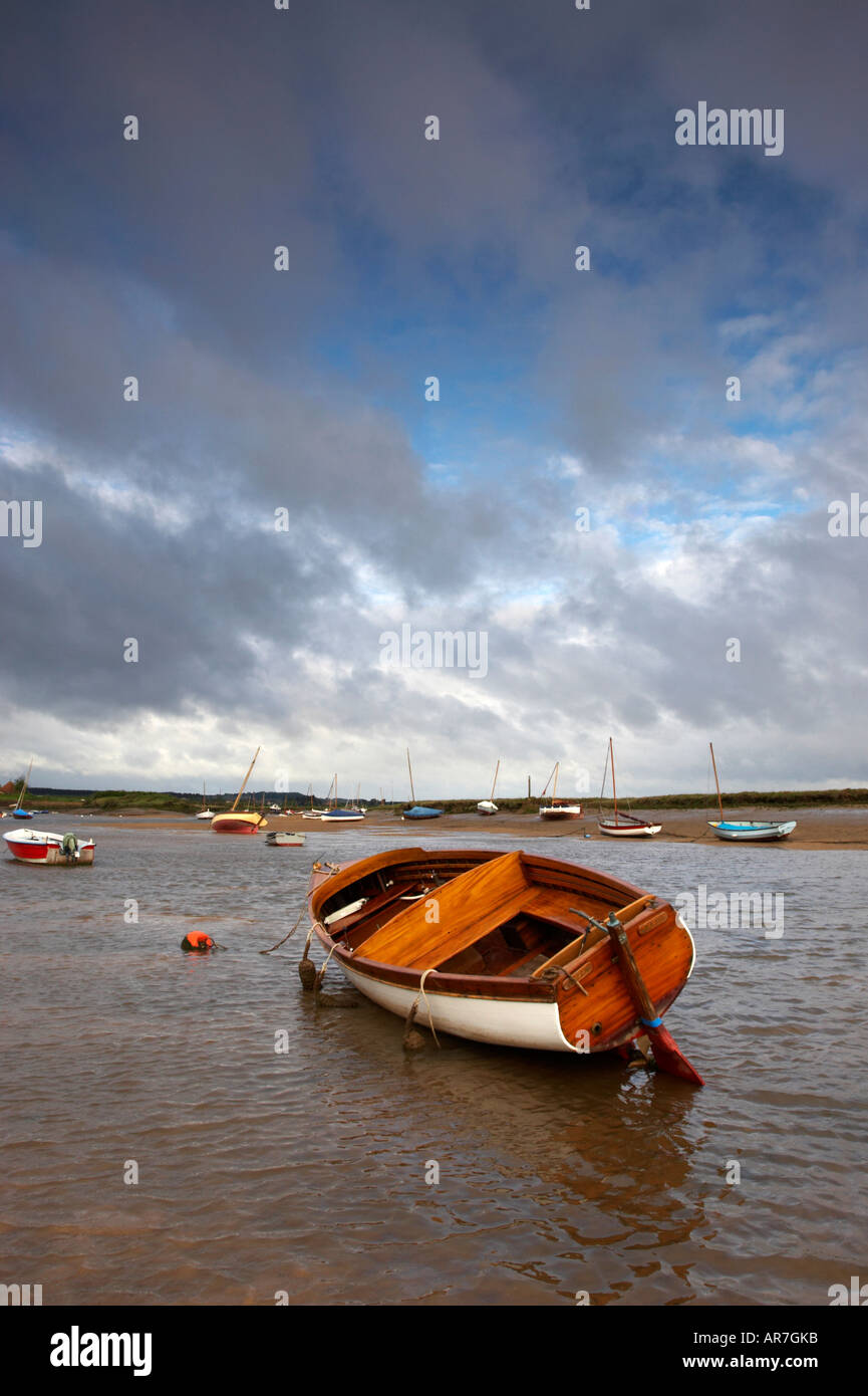 Burnham Overy Staithe Stock Photo Alamy