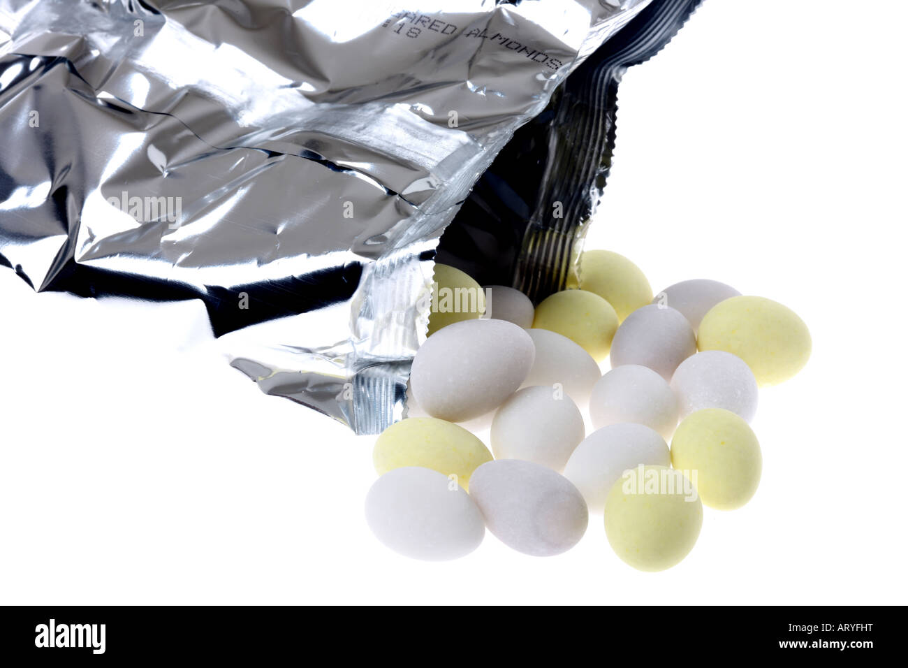 Sugar Coated Almonds Stock Photo Alamy