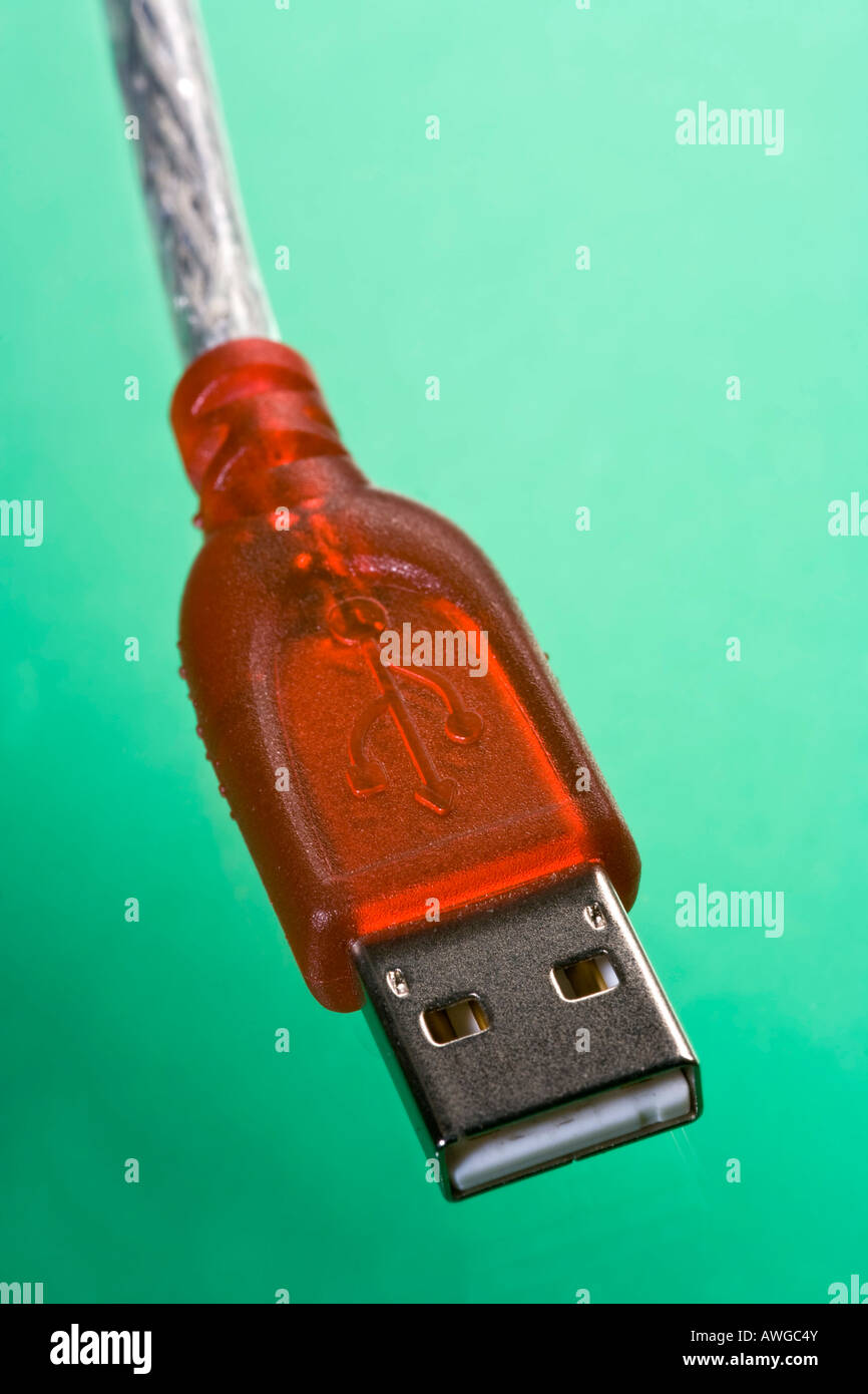 usb computer connection Stock Photo Alamy