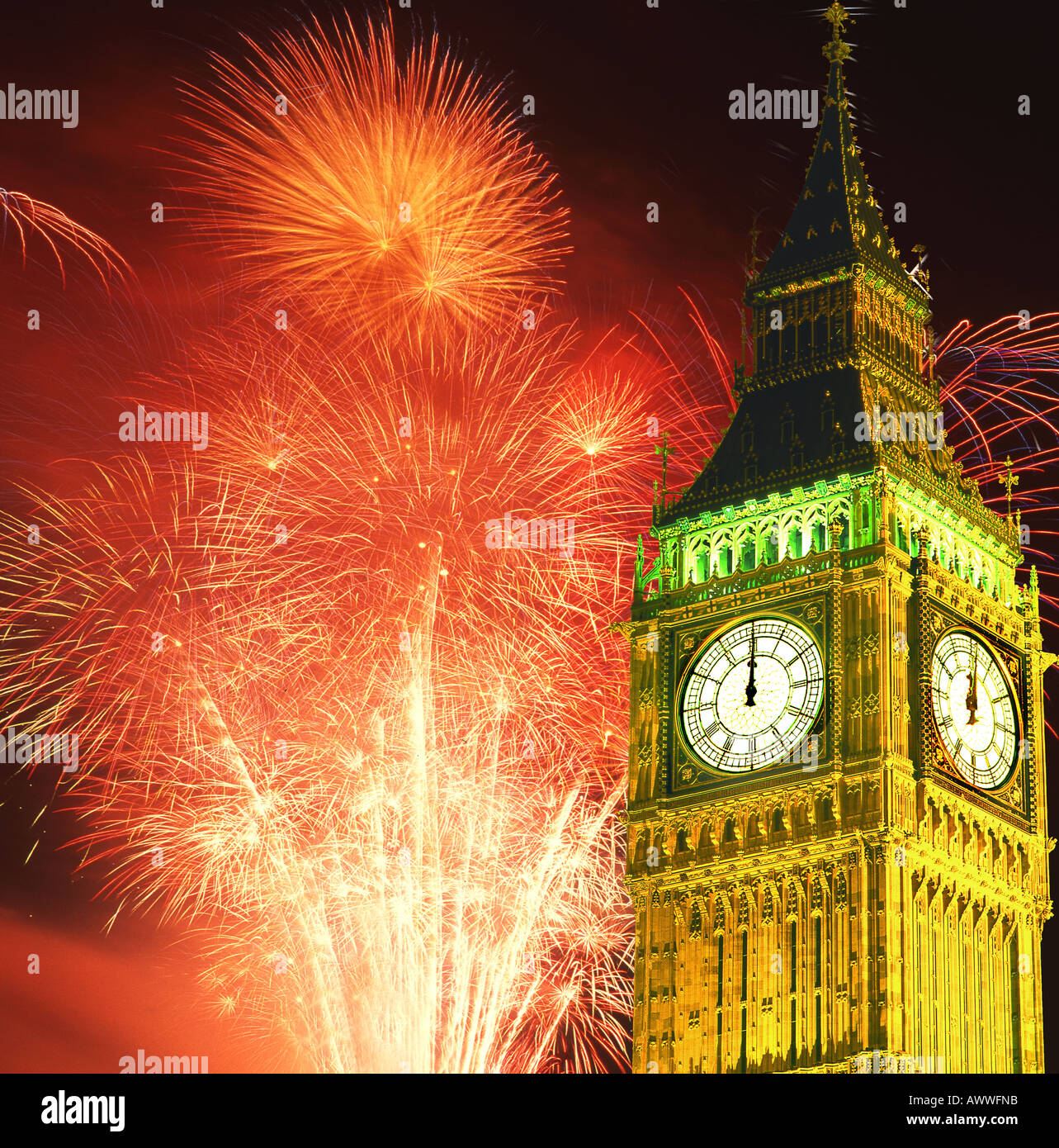 Big ben fireworks hires stock photography and images Alamy