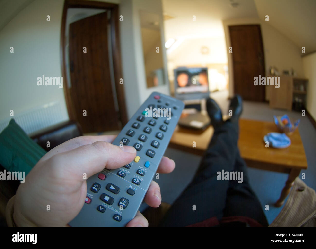 television remote control Stock Photo Alamy