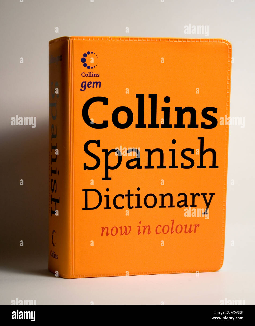 Spanish Dictionary Stock Photo Alamy