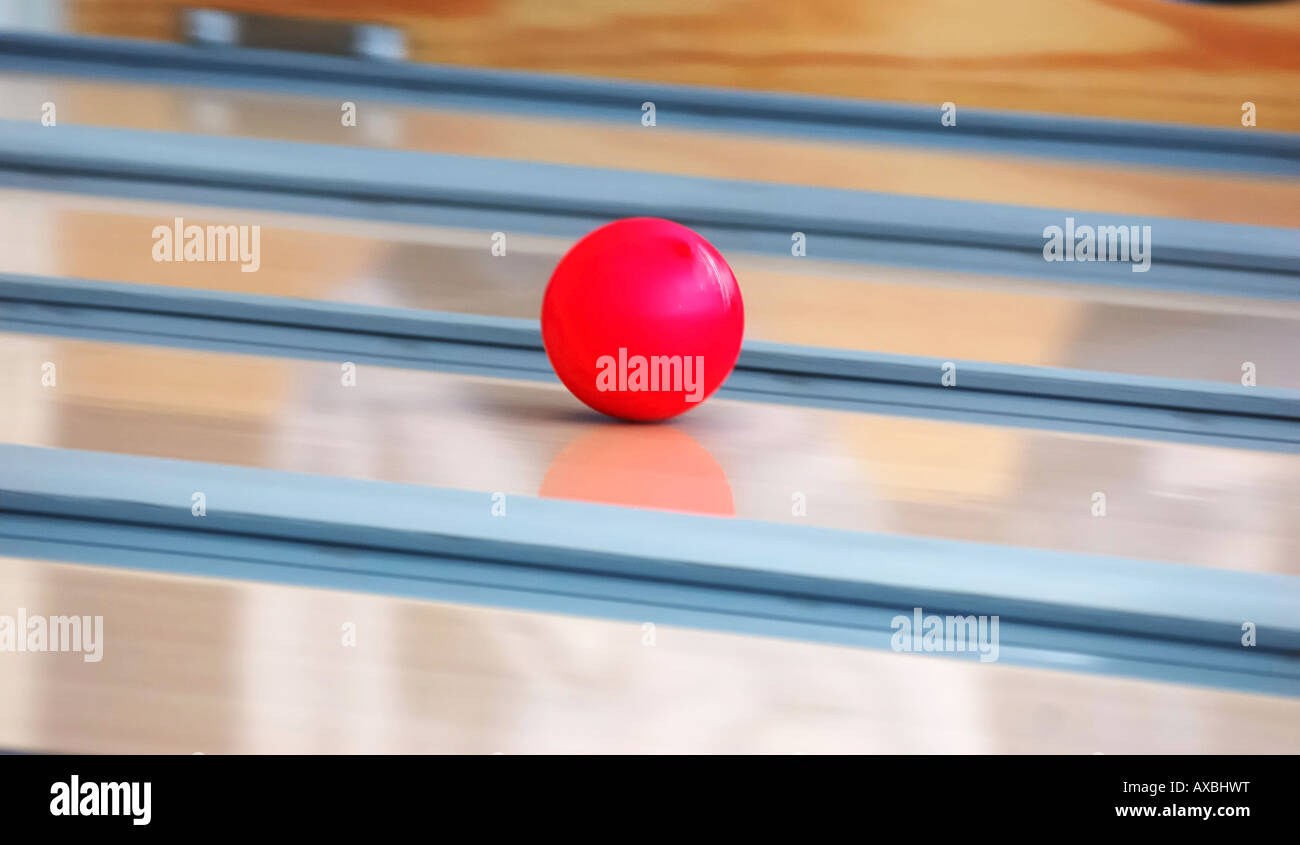 speed bowling ball Stock Photo Alamy