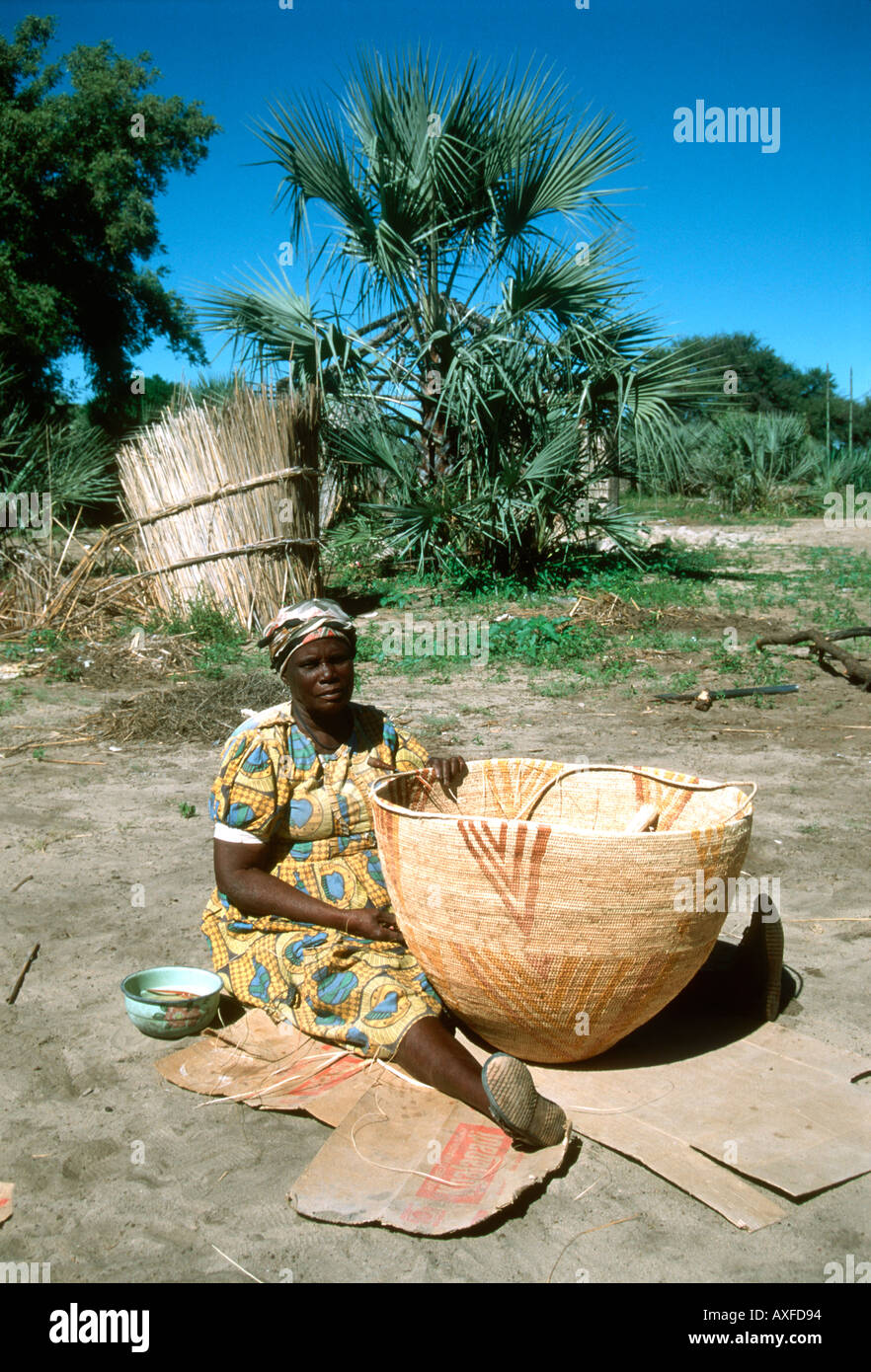 Large Open Basket Stock Photo Alamy