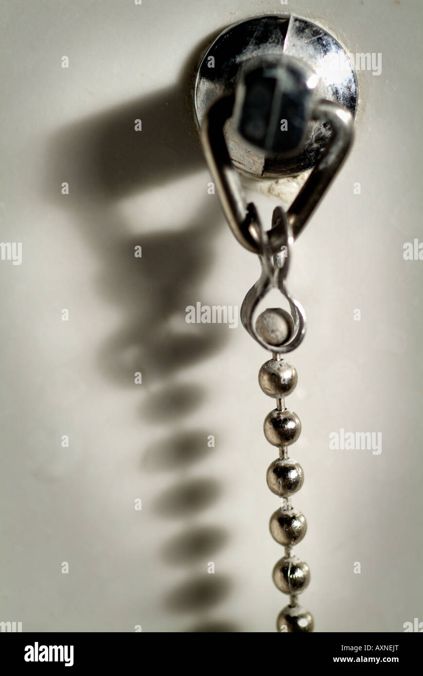 bath plug chain Stock Photo Alamy