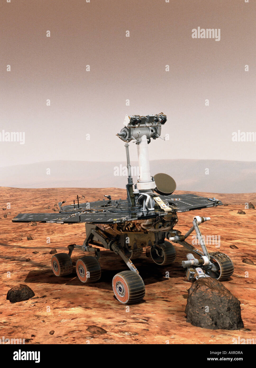 Mars Rover Stock Photo Alamy