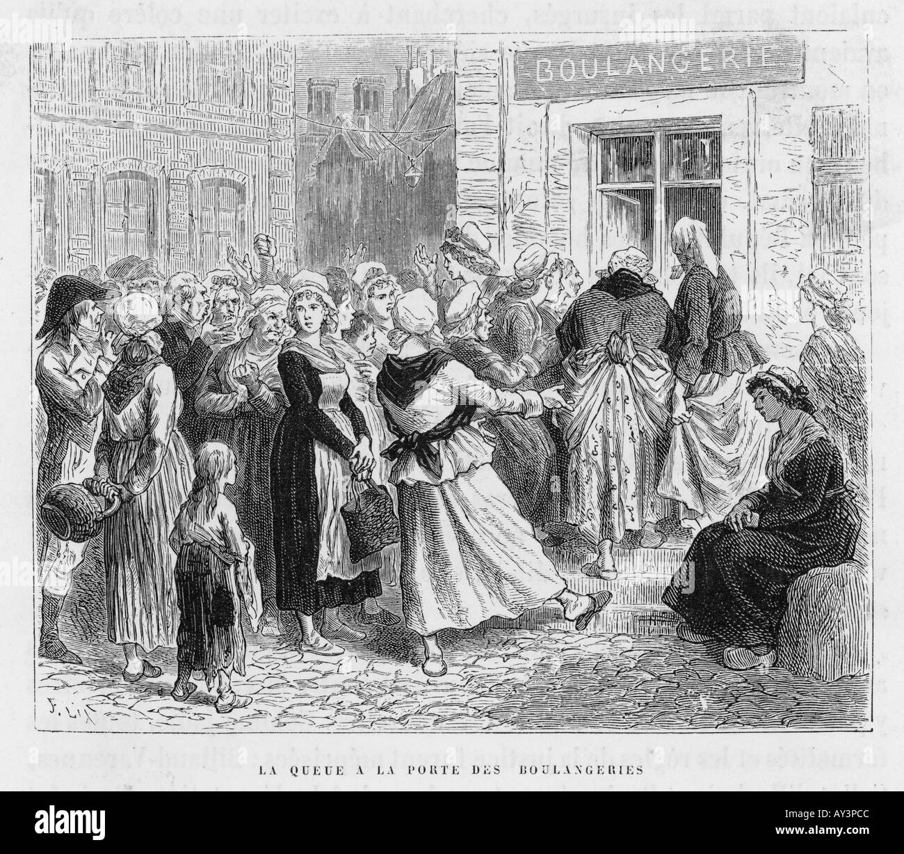 Paris Bread Shortage Stock Photo, Royalty Free Image 5544651 Alamy