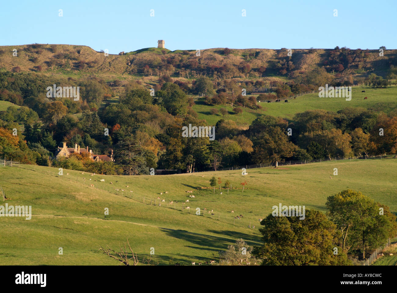 BREDON HILL. WORCESTERSHIRE. ENGLAND. UK Stock Photo Alamy