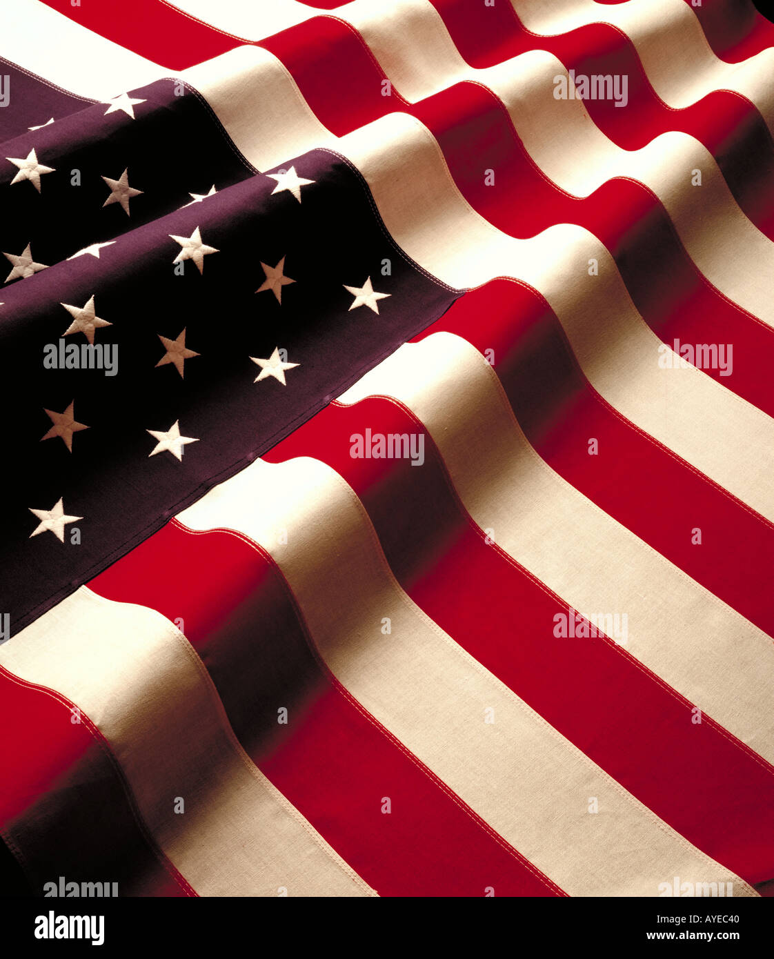 American flags rolled up hires stock photography and images Alamy