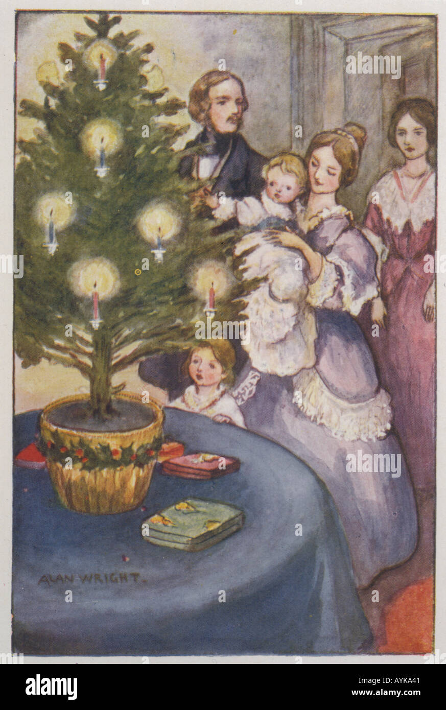 Victorian Christmas Tree High Resolution Stock Photography and Images
