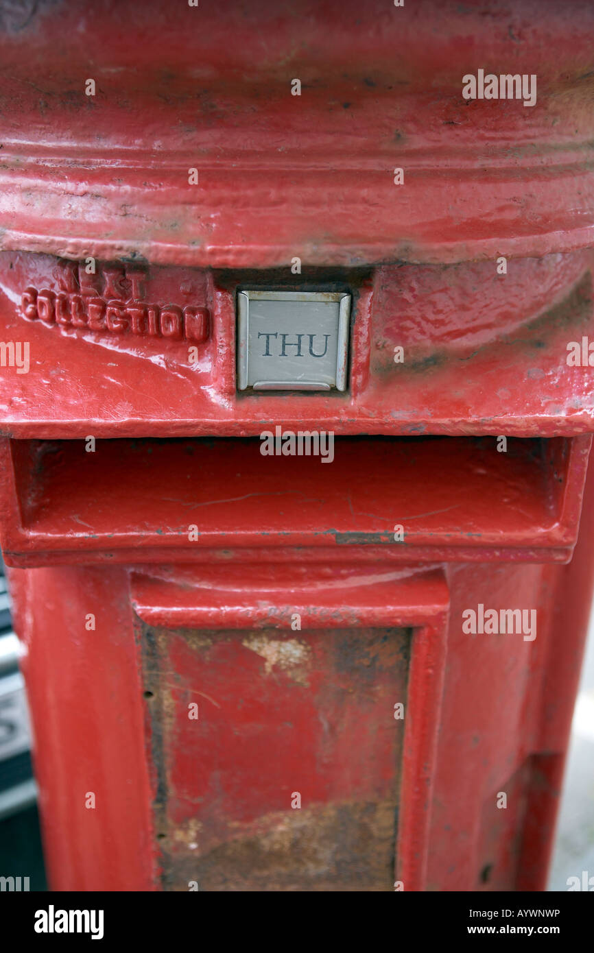 British Post box Stock Photo Alamy