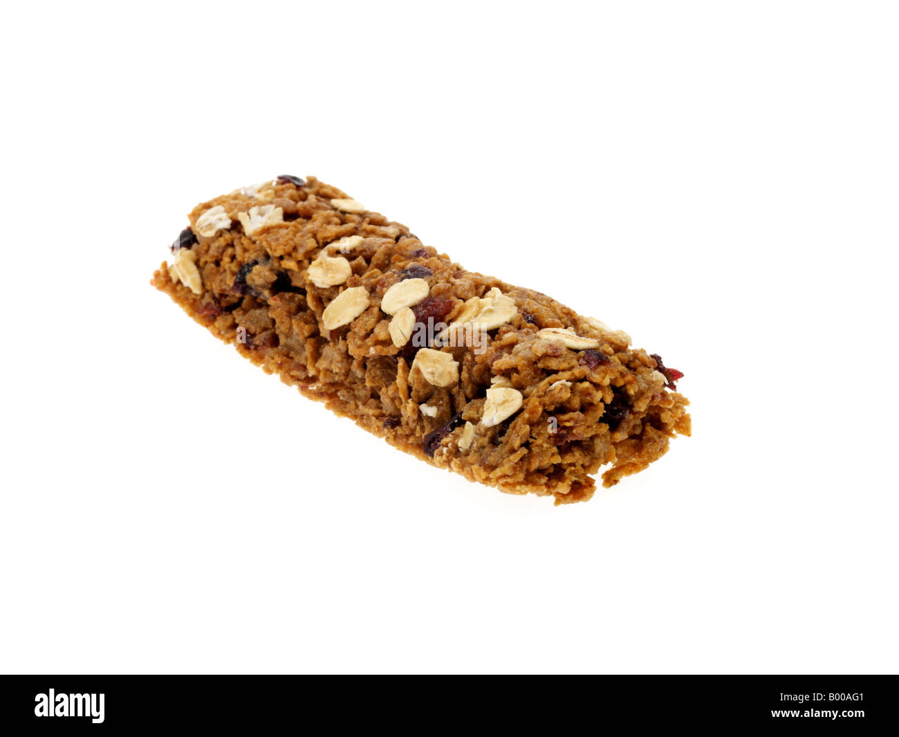Berry Oat Cereal Bar Stock Photo Alamy