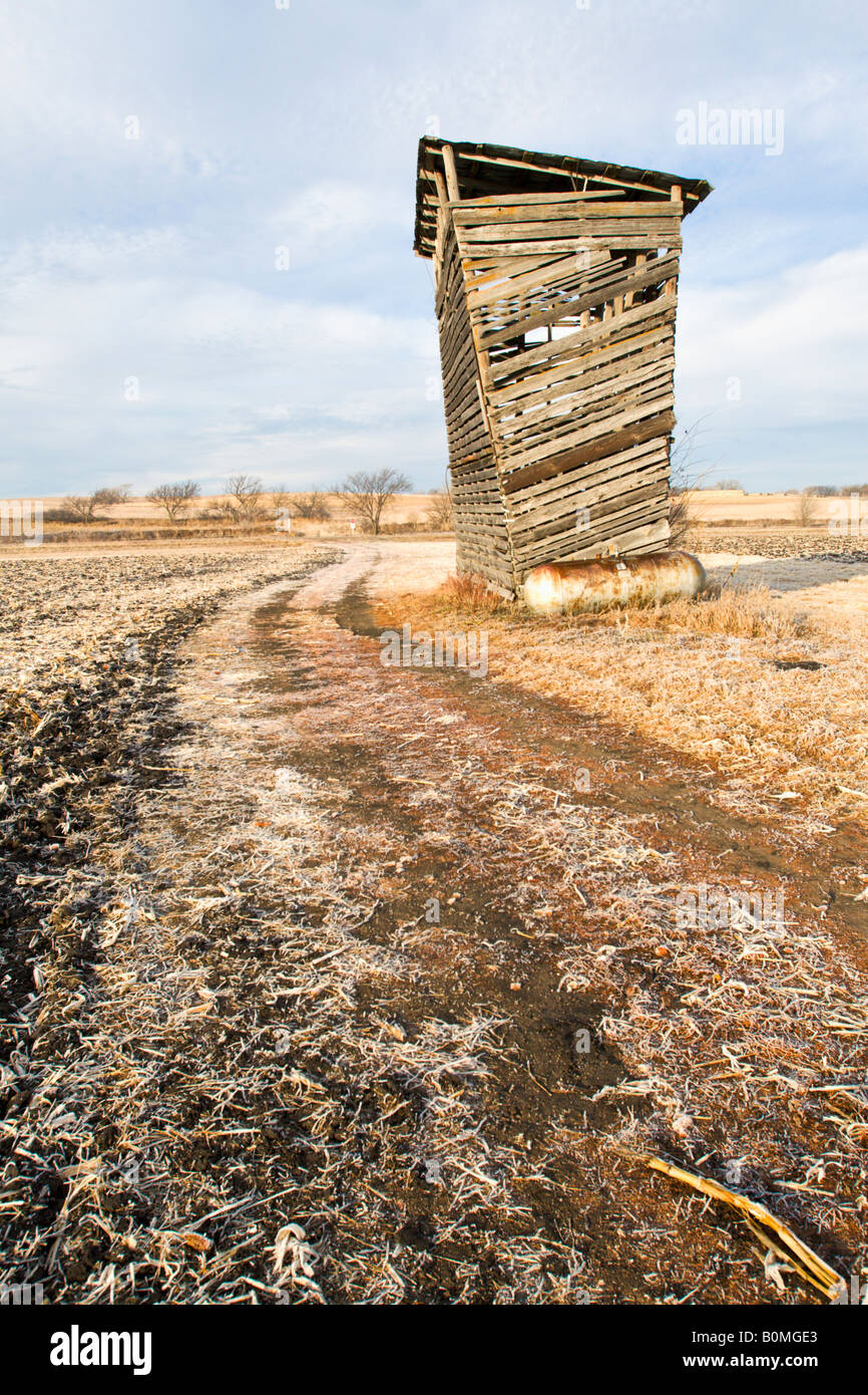 Corn crib storage farm hires stock photography and images Alamy