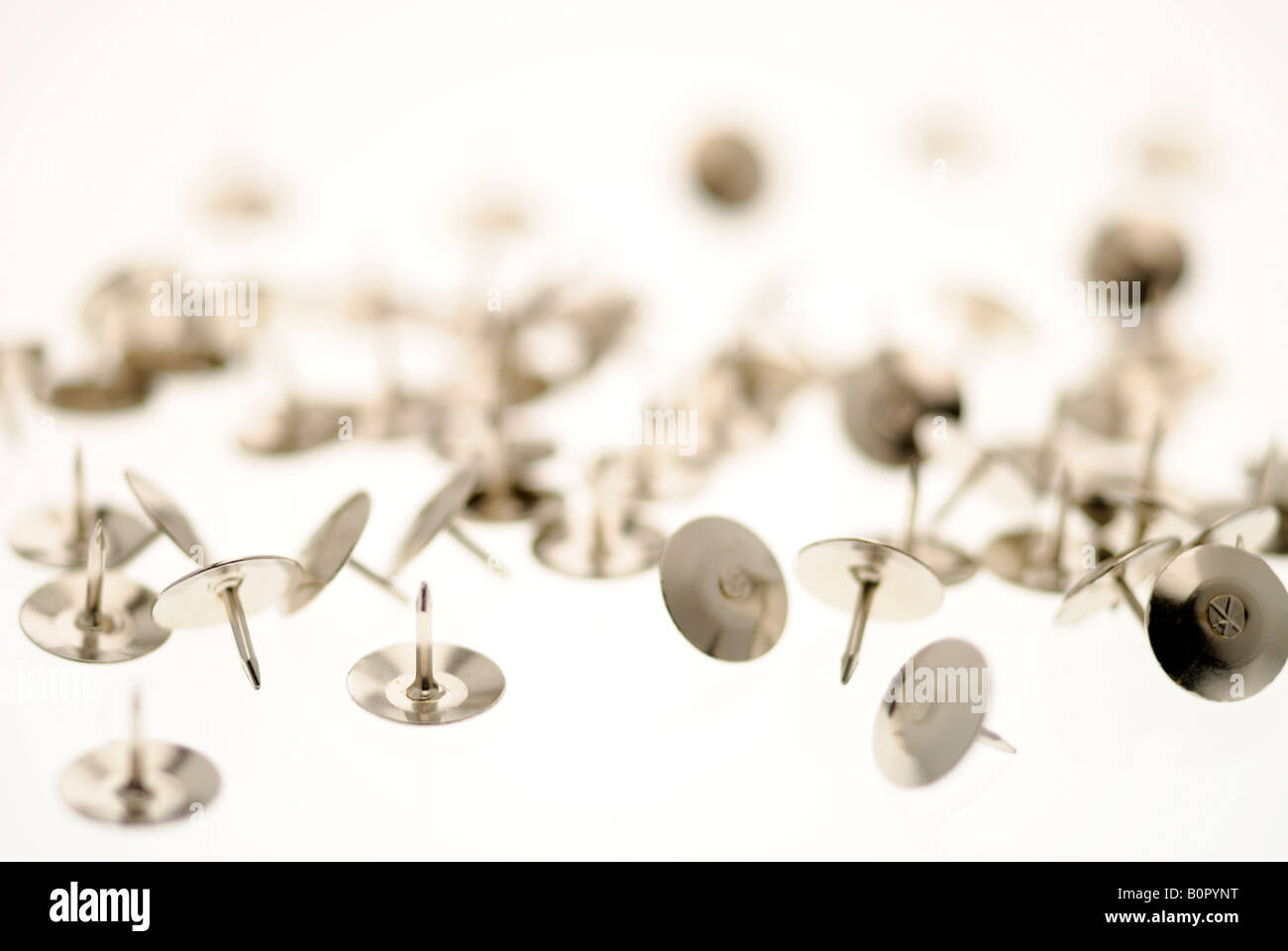 Drawing Pins Tacks Stock Photo Alamy