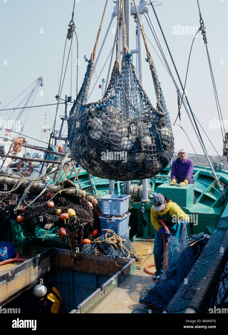 Scallop fisherman hires stock photography and images Alamy