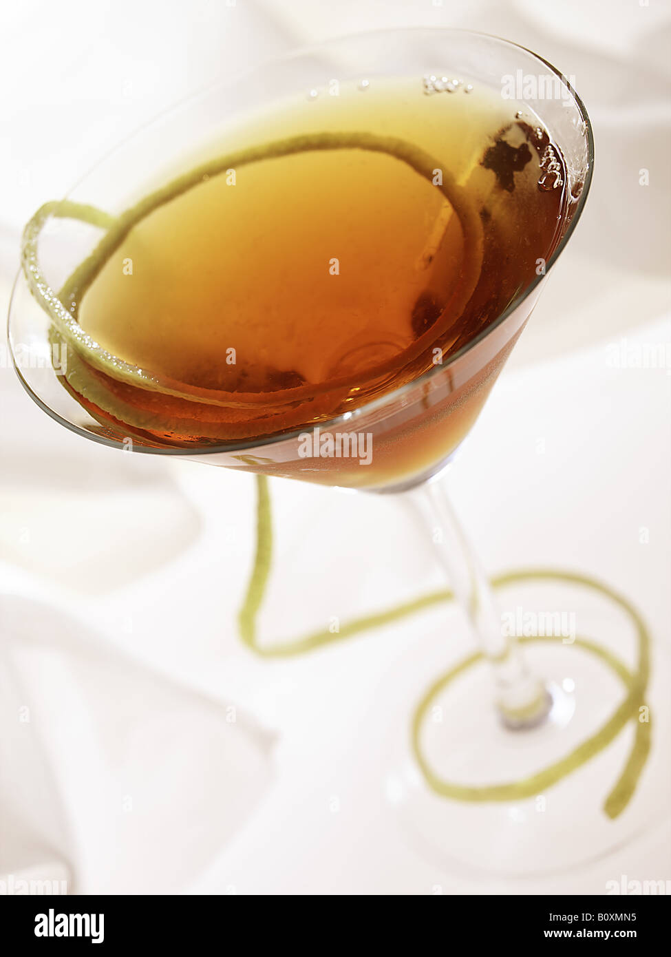 Brandy based cocktail Stock Photo Alamy