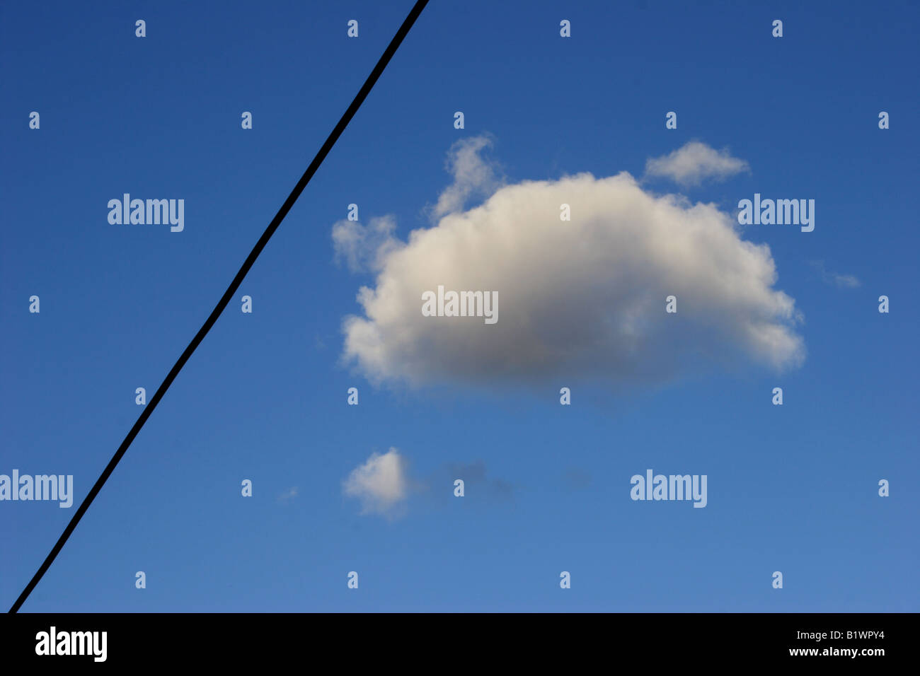 Cable & Cloud Stock Photo Alamy