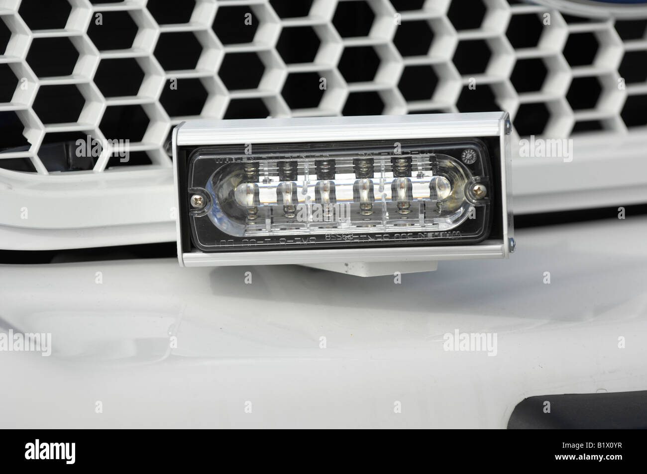 LED lighting technology used for strobe lighting on a law enforcement