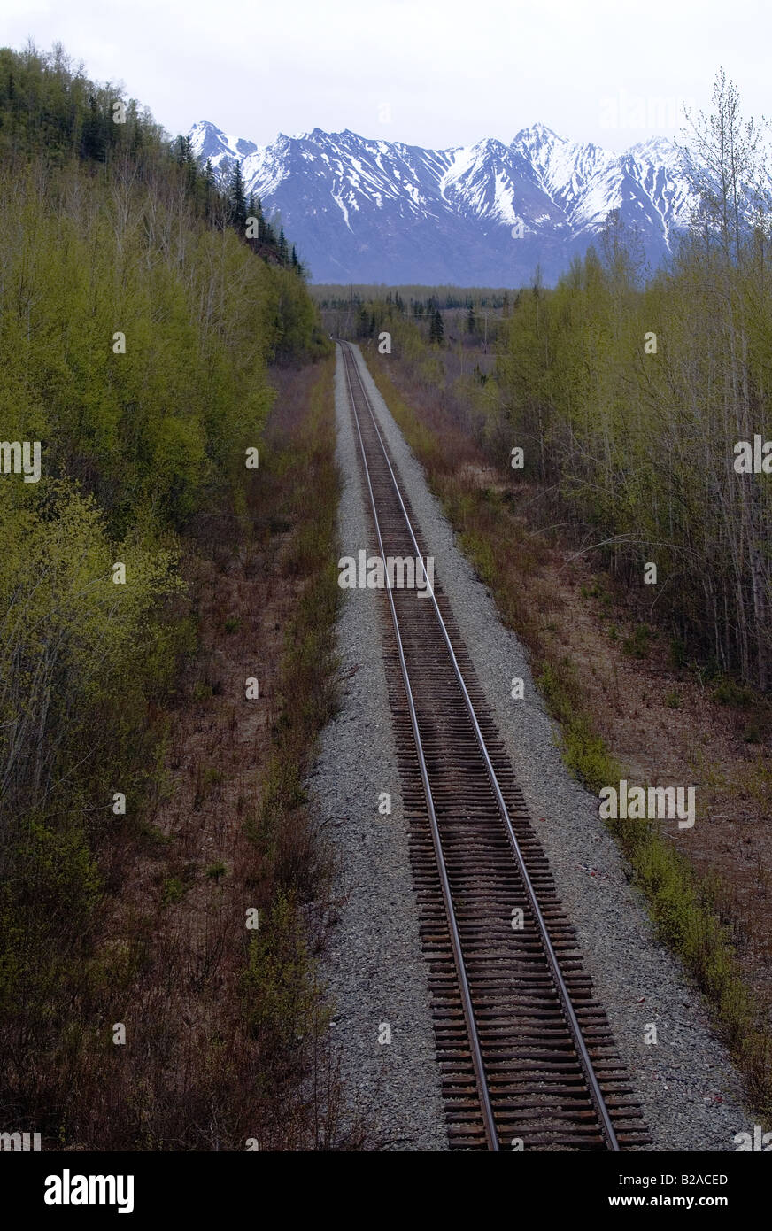 Alaska train hires stock photography and images Alamy