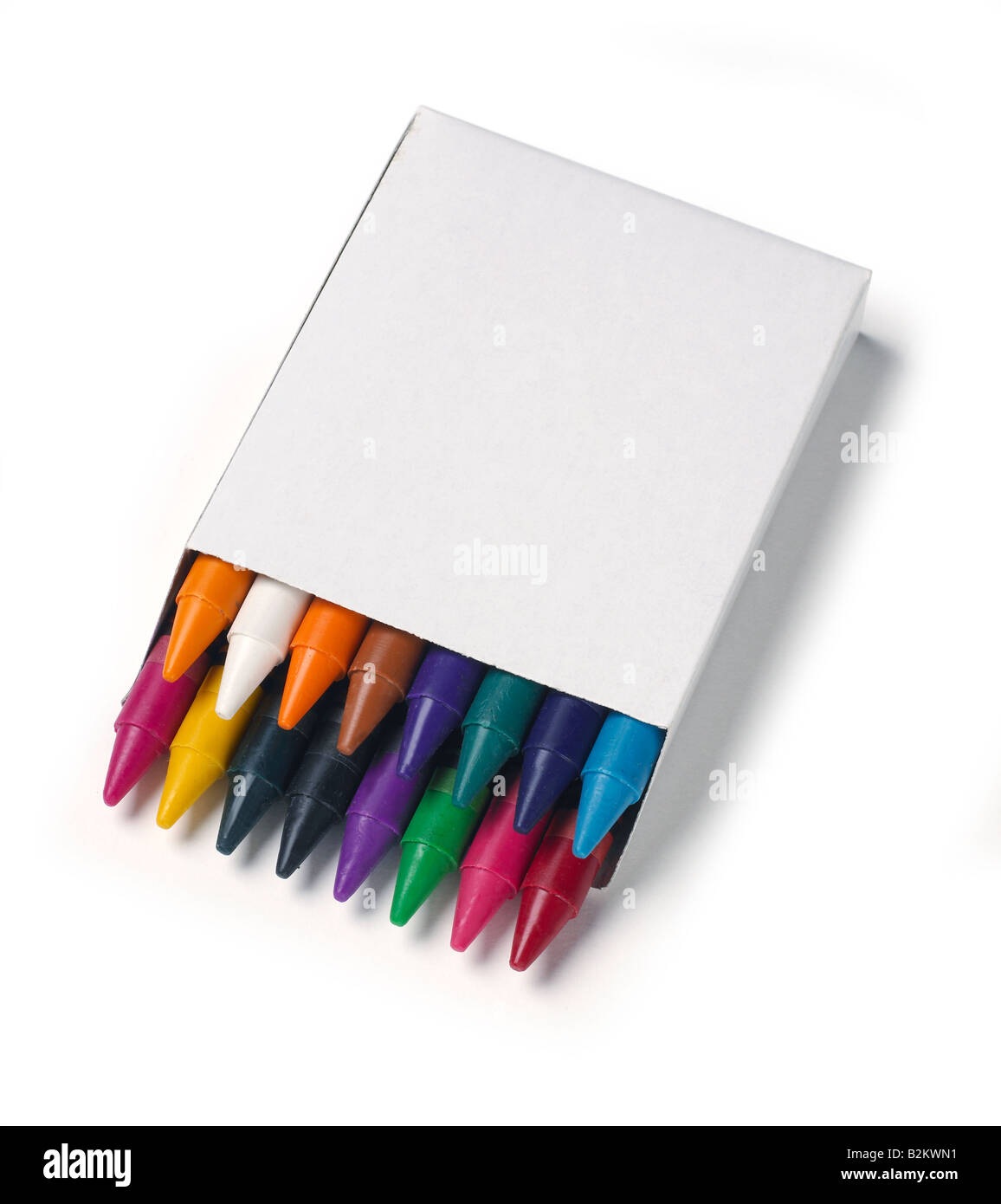 Box of crayons hires stock photography and images Alamy