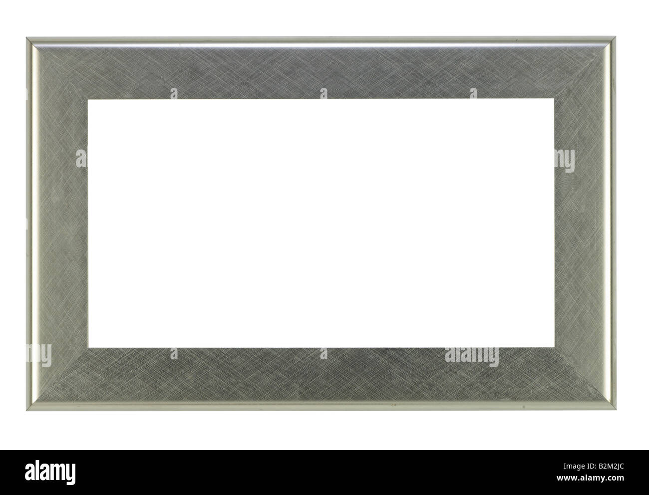 SILVER PICTURE FRAME Stock Photo Alamy