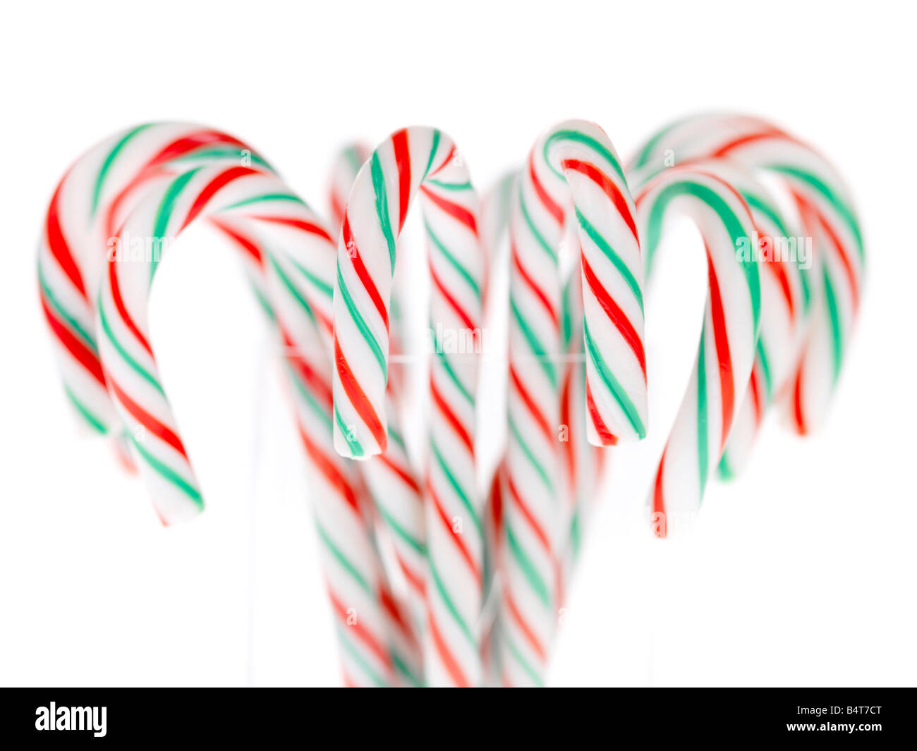 Candy Canes Stock Photo Alamy